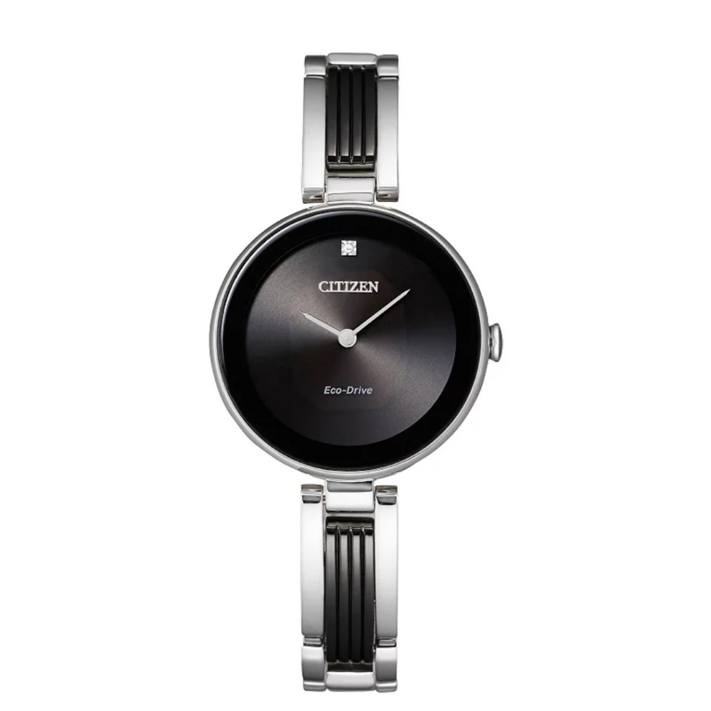 Citizen Axiom Black Dial Bangle Watch